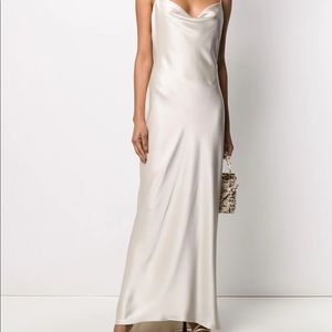 NWT Satin Gown Alice + Olivia